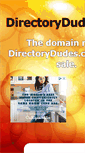 Mobile Screenshot of directorydudes.com